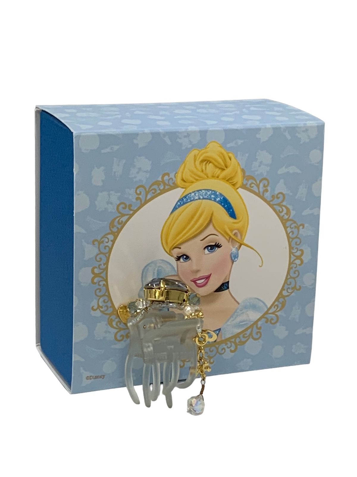 コンプレックスビズ ヘアクリップ ブルー ディズニー プリンセス