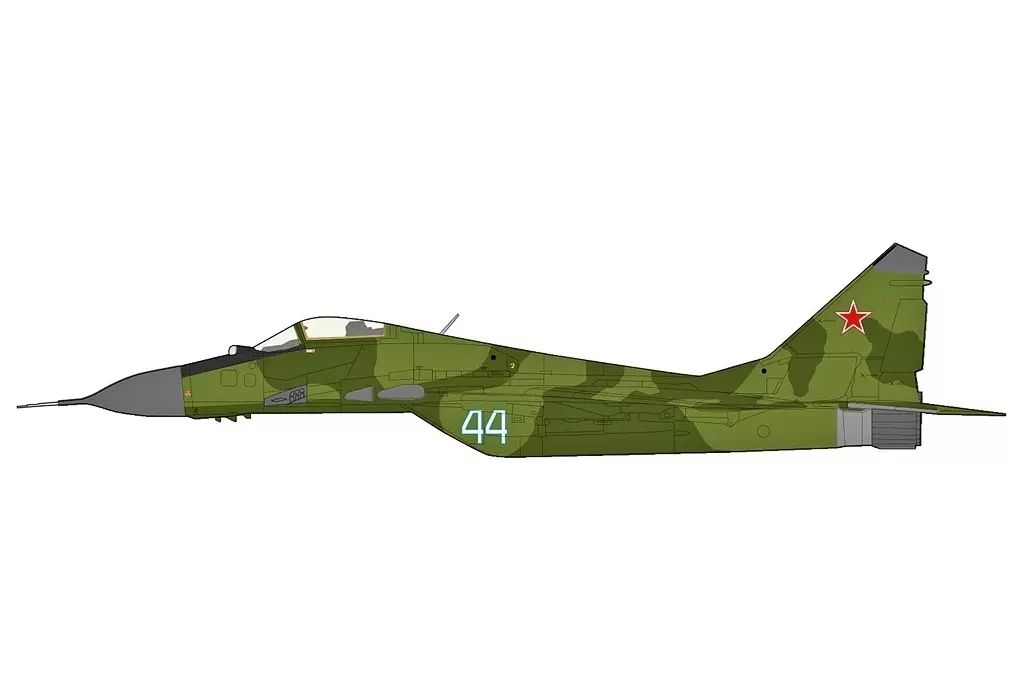 【】ミニカー 1/72 MiG-29(9.13) ファルクラムC “ダムガルテン基地 1994” [HA6524]