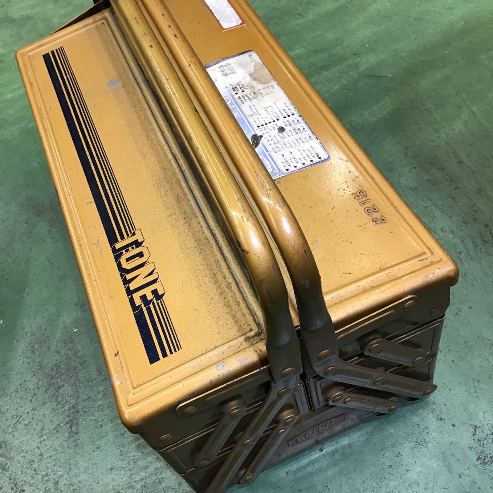 中古】TONE 工具セット 3段式メタルケース ツールセット (恐らく
