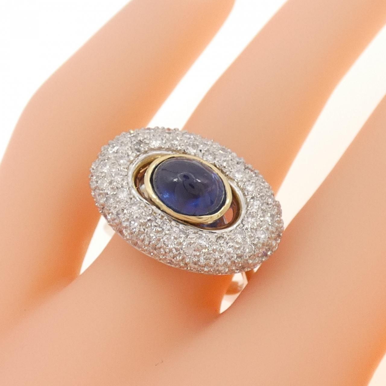 750WG/750YG サファイヤ リング 2.52CT - メルカリ 