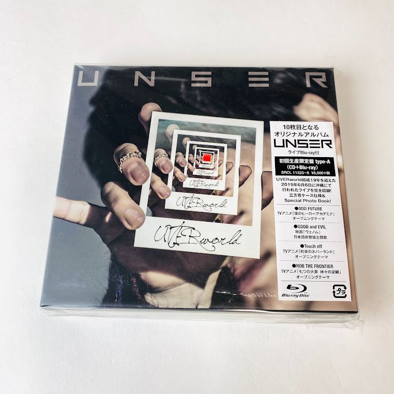 UVERworld UNSER +Blu-ray 初回限定盤A 新品未開封