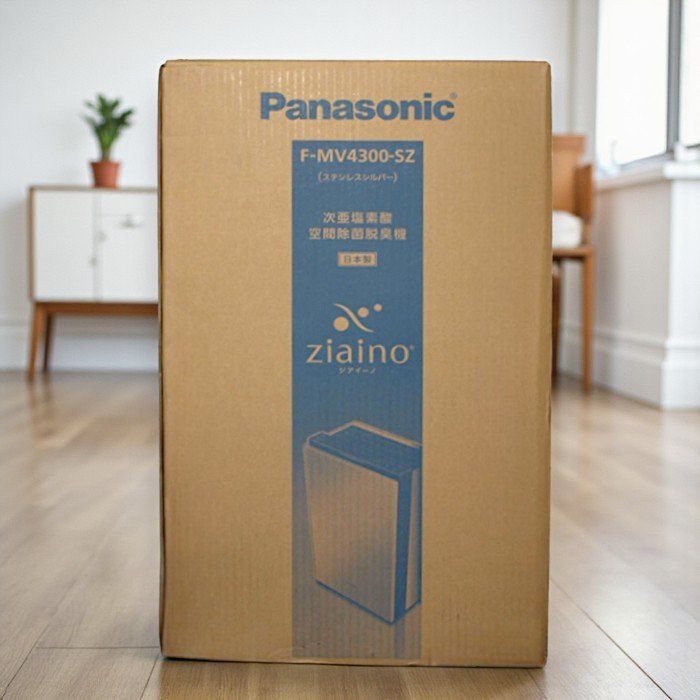 Panasonic パナソニック ジアイーノ F-MV4300-SZ ステンレスシルバー 加湿空気清浄機 次亜塩素酸 除菌 脱臭
