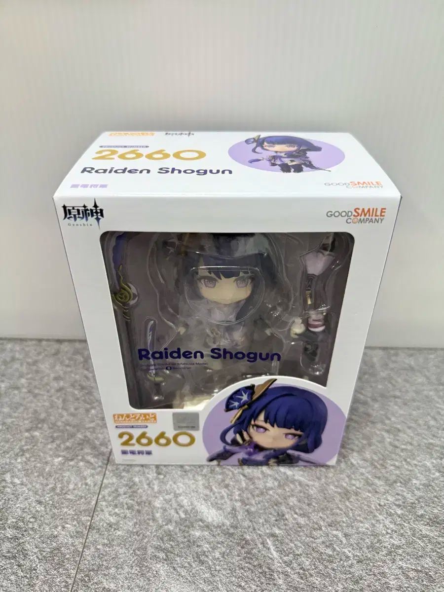 新品未開封　雷電将軍 ねんどろいど フィギュア 2660 原神 新品未開封 雷電将軍 ねんどろいど フィギュア 2660 原神 新品