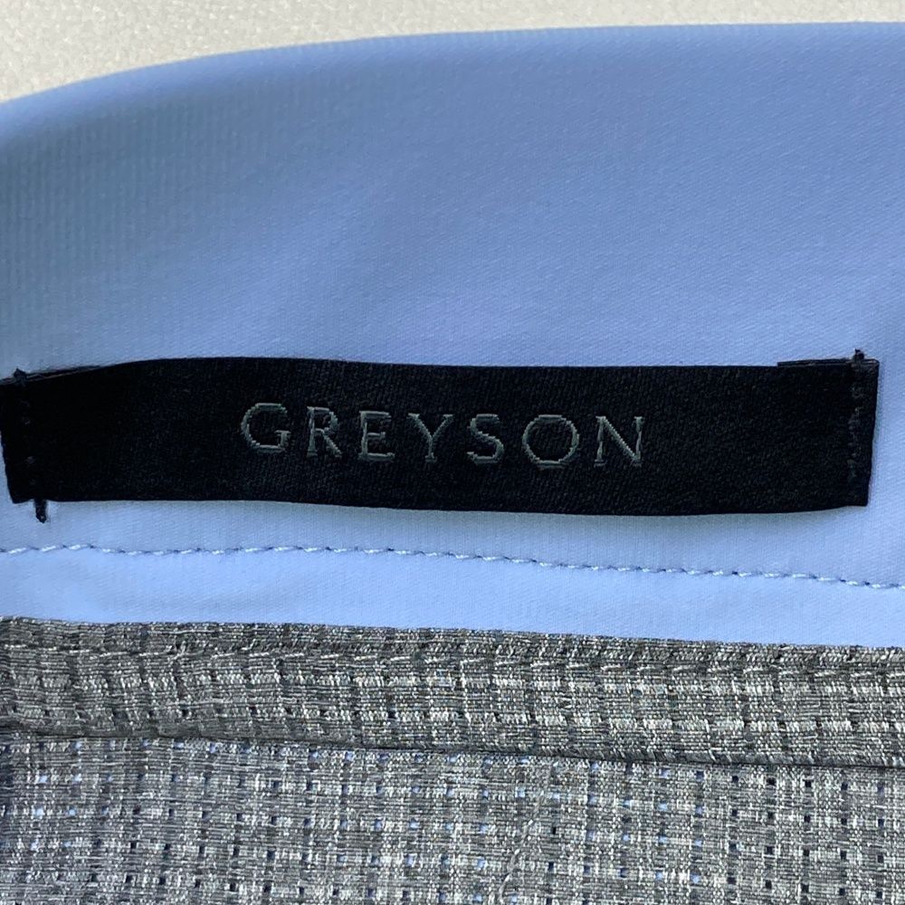 サイズ：31 GREYSON グレイソン  ハーフパンツ 総柄 ブルー系 [240101437408] ゴルフウェア メンズ ストスト サイズ：31 GREYSON グレイソン ハーフパンツ 総柄 ブルー系