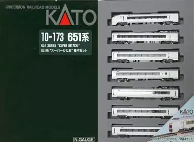 鉄道模型 1|150 651系 スーパーひたち” 7両基本セット 10-173