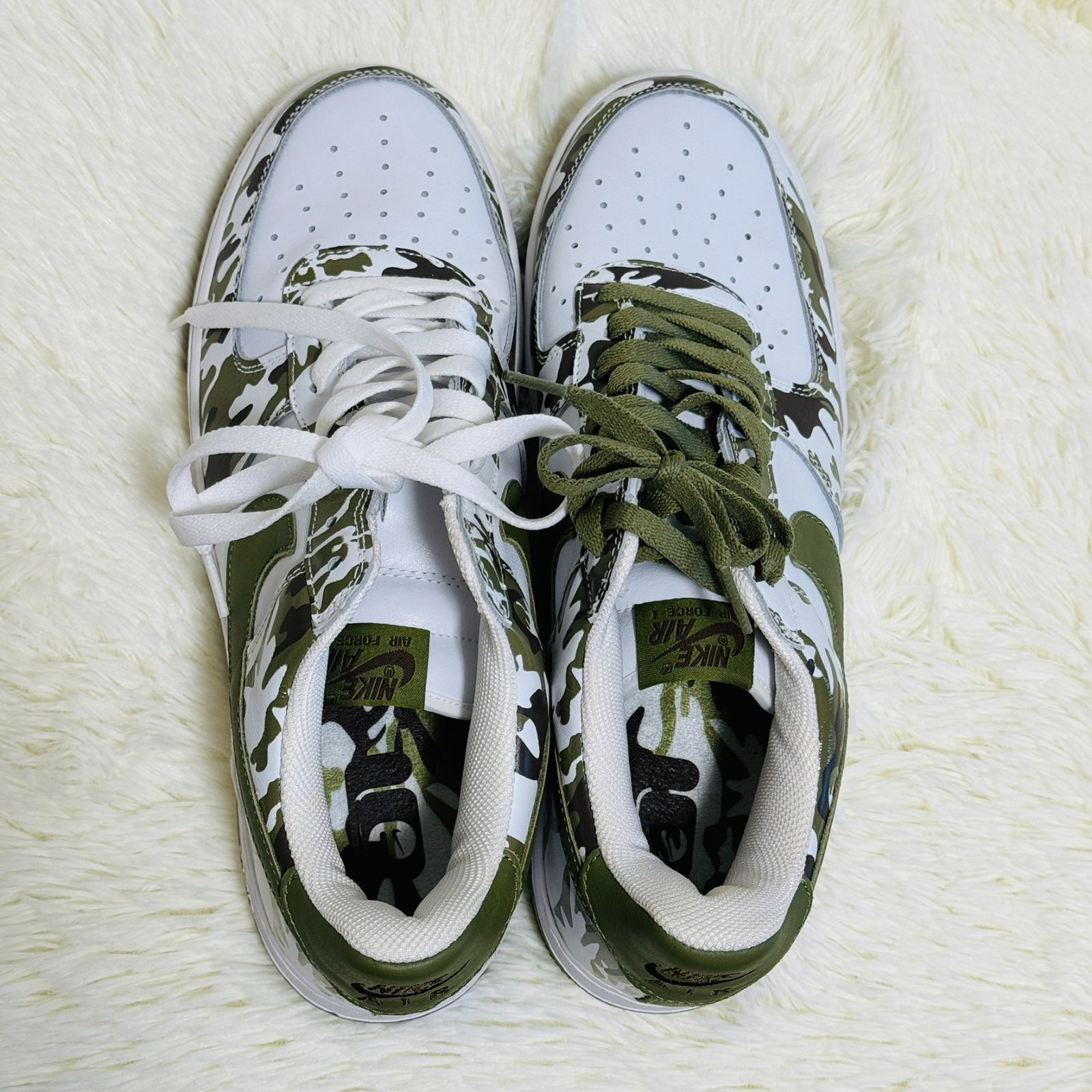 Air force 1 top palm green