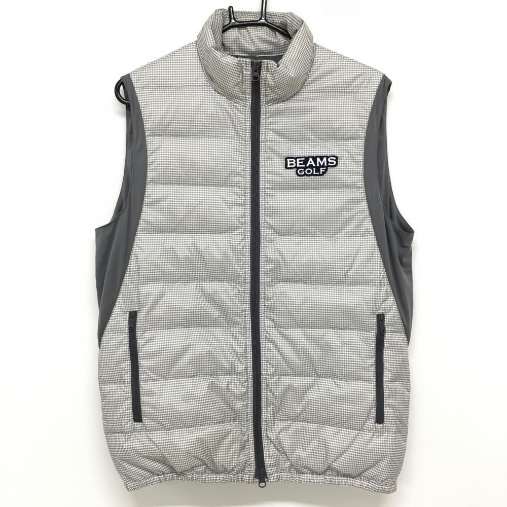 BEAMS GOLF PURPLE LABEL / へリンボン ダウンベスト 【公式通販】