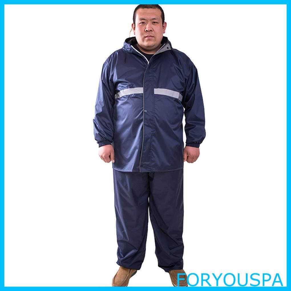 数量限定】[PEAHENX] レインコート 上下セット メンズ レインスーツ
