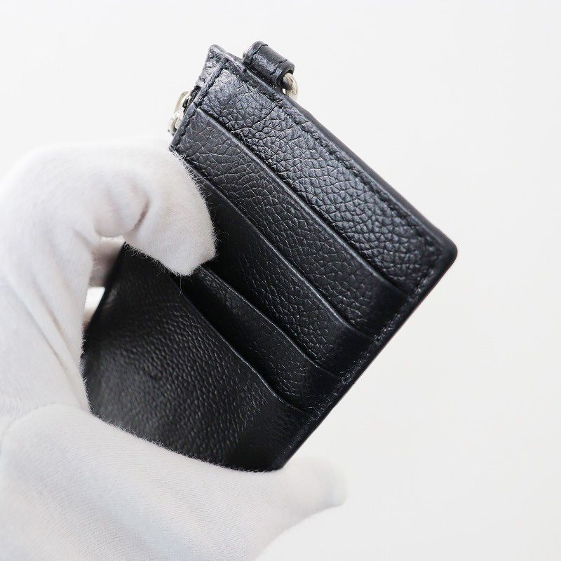 BALENCIAGA】 バレンシアガ レザー カードホルダー＆ポーチ ストラップ 