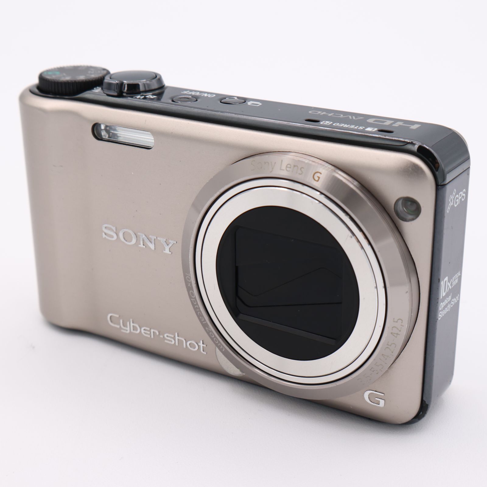 【超美品】 ソニー　SONY Cyber-shot DSC-HX5V ゴールド SONY ソニー デジタルカメラ Cyber-Shot(サイバーショット) HX5V