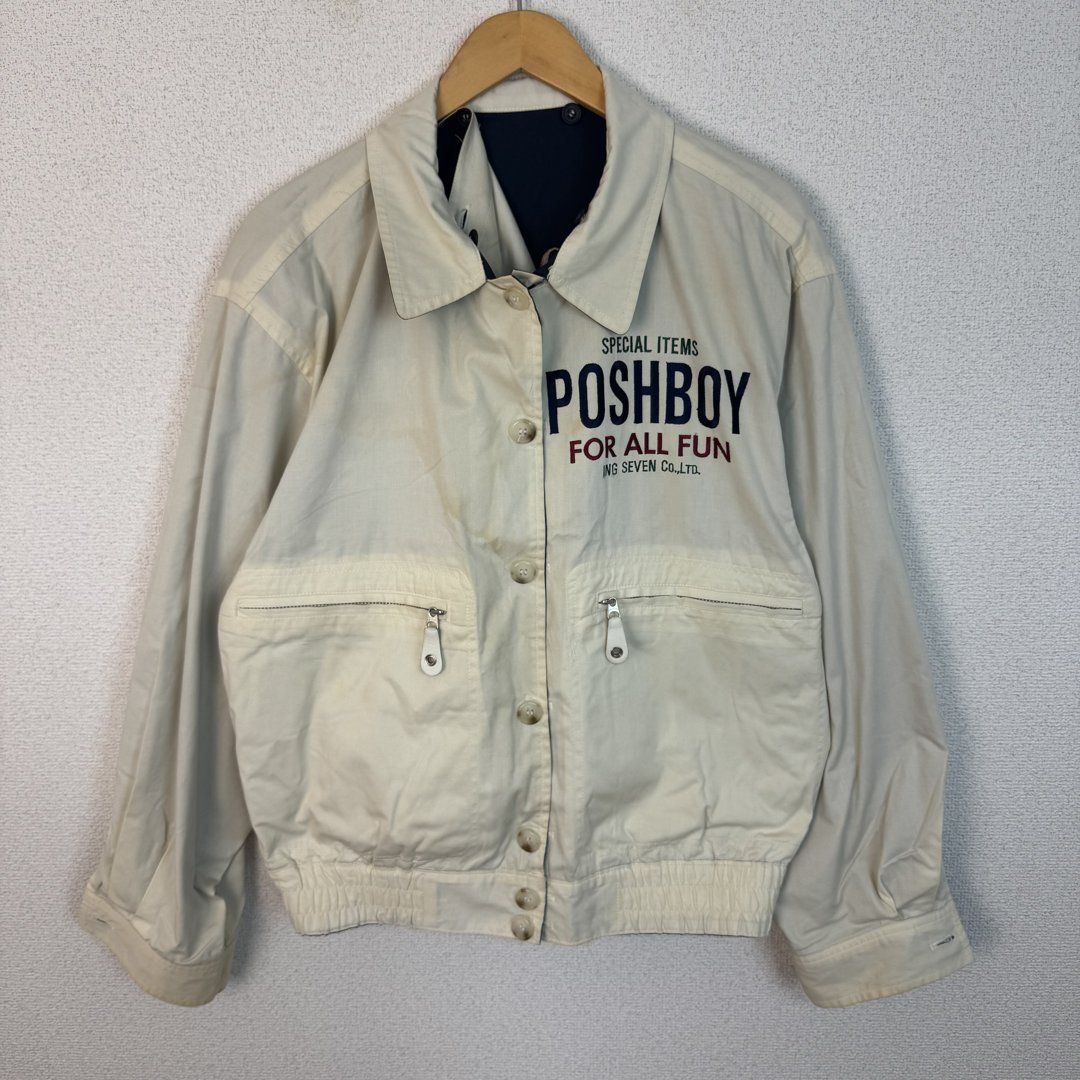 90s ヴィンテージ POSHBOY ポッシュボーイ リバーシブルジャケット 