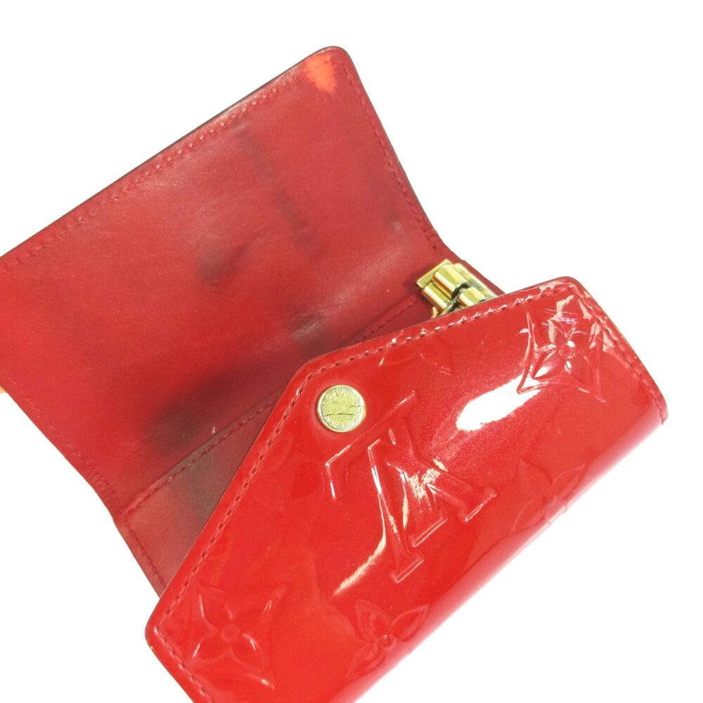 LOUISVUITTON  ヴェルニ　キーケース　6連　レッド LOUIS VUITTON ルイヴィトン モノグラム・ヴェルニ