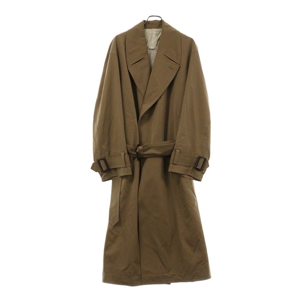 YOKE ヨーク 21AW OVERSIZED DOUBLE BRESTED COAT オーバーサイズ ダブルブレスト トレンチコート ブラウン YK21AW0256C