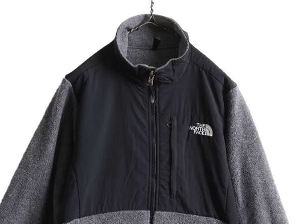 お得なクーポン配布中!】 ノースフェイス デナリ ジャケット レディース M / 古着 The North Face アウトドア フリース ナイロン  ブルゾン ジャンパー 2トーン 灰 黒 - メルカリ