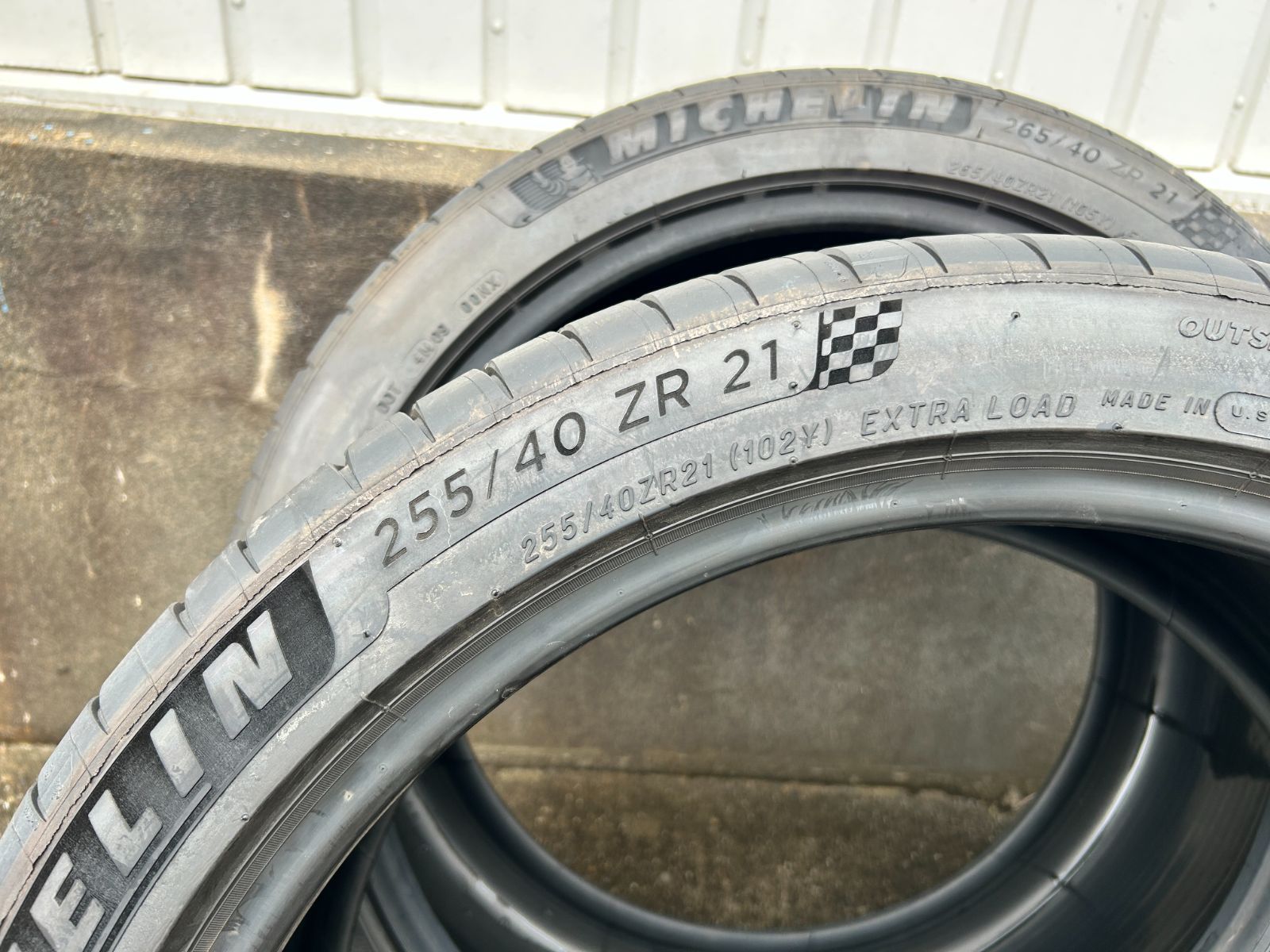 ミシュラン Michelin pilotsports 4S パイロットスポーツ 255 40ZR21 265 40ZR21 105Y 4本セット
