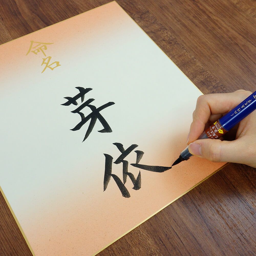 （まとめ買い）呉竹 くれ竹美文字「完美王」専用カートリッジ 太字向け 命名書の名前書きにおすすめ!DAN125-99S 【10個セット】