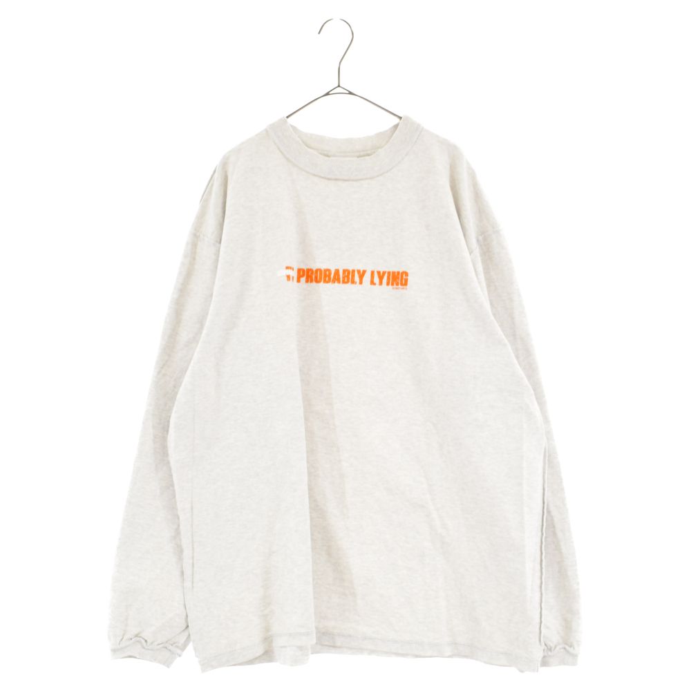 VETEMENTS (ヴェトモン) 18AW Insideout Longsleeve Graphic Tee