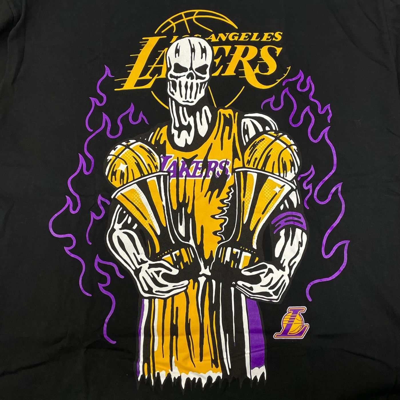 新品 WARREN LOTAS Lakers NBA フレイム プリント カットソー 