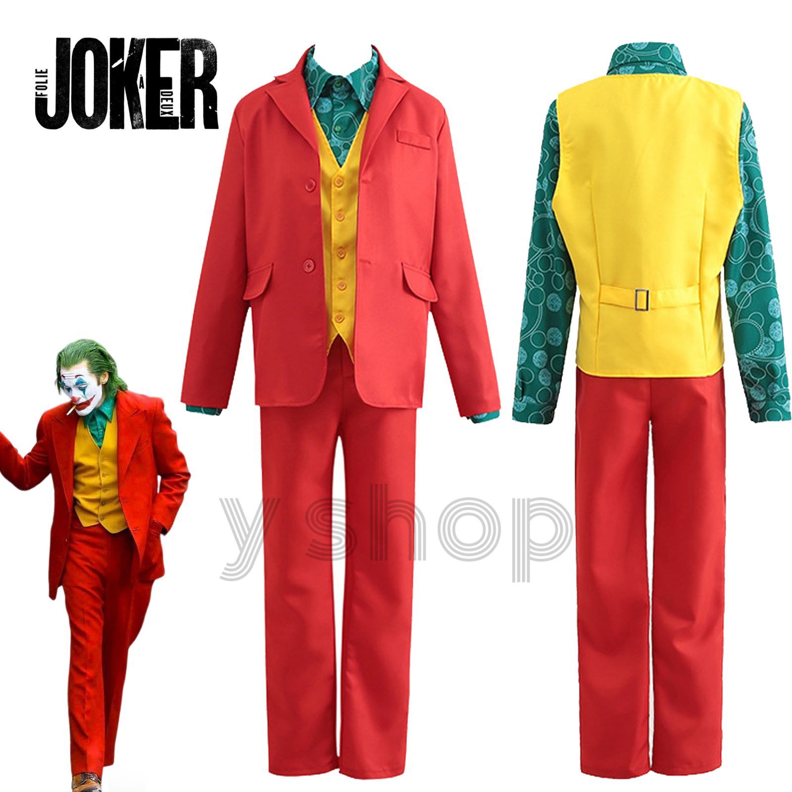 ◇新品◇ジョーカー JOKER 風 ピエロ 大人用 子供用