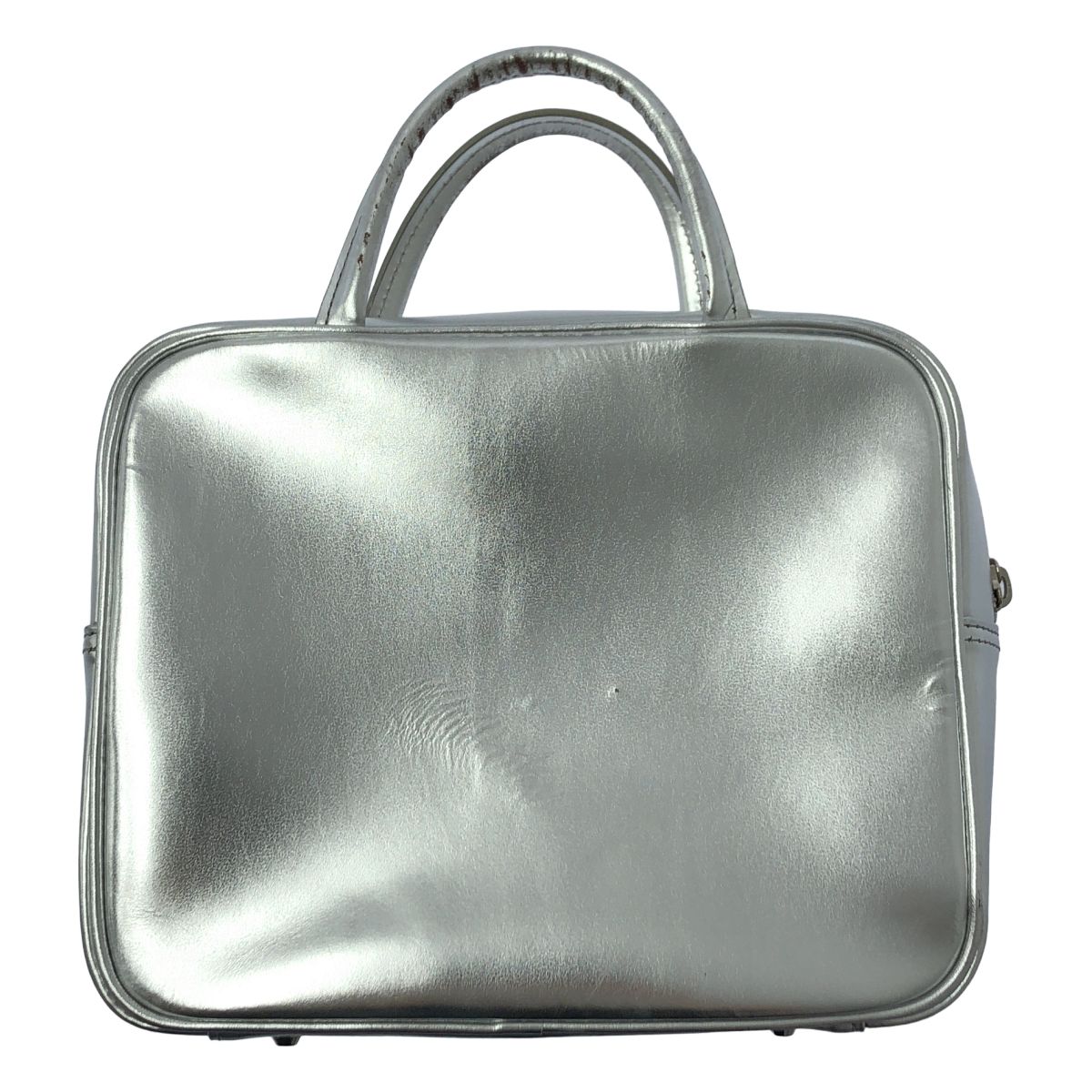 コムデギャルソン COMMEdesGARCONS ステアバッグ シルバー 青山 COMME des GARCONS / コムデギャルソン | 青山限定 シルバースクエア