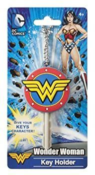DC ワンダーウーマン ロゴ キーホルダー キーキャップ