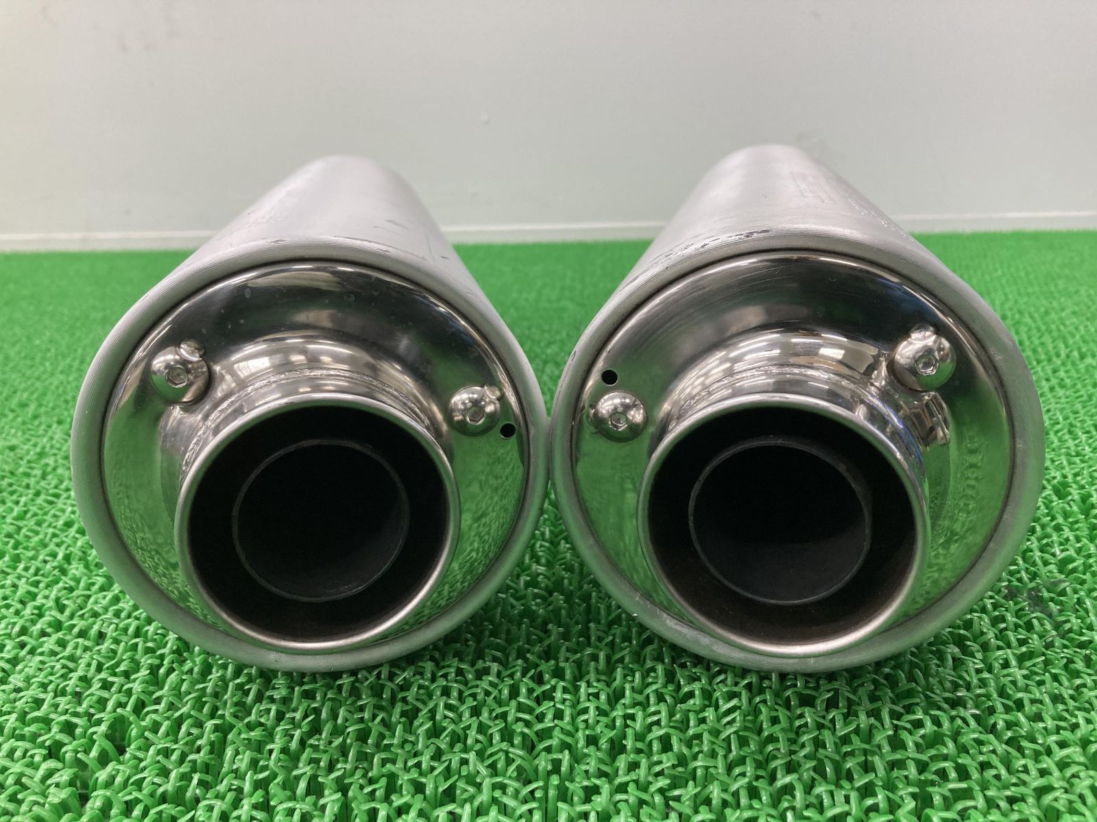 GSX1300Rハヤブサ サイレンサーマフラー 左 24F0 スズキ 純正 中古