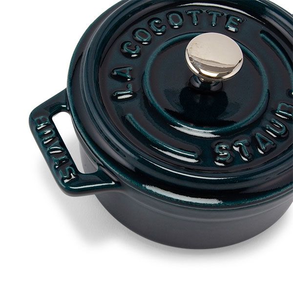 staub ストウブ 10cm バジルグリーン STAUB ココット ラウンド バジル