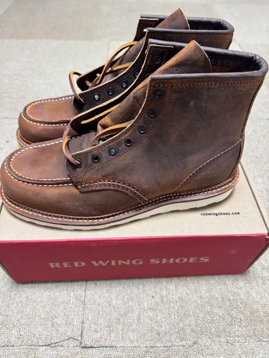 RED WING レッドウィング 6 インチ モックトゥ 銅 ラフ＆ タフ 285