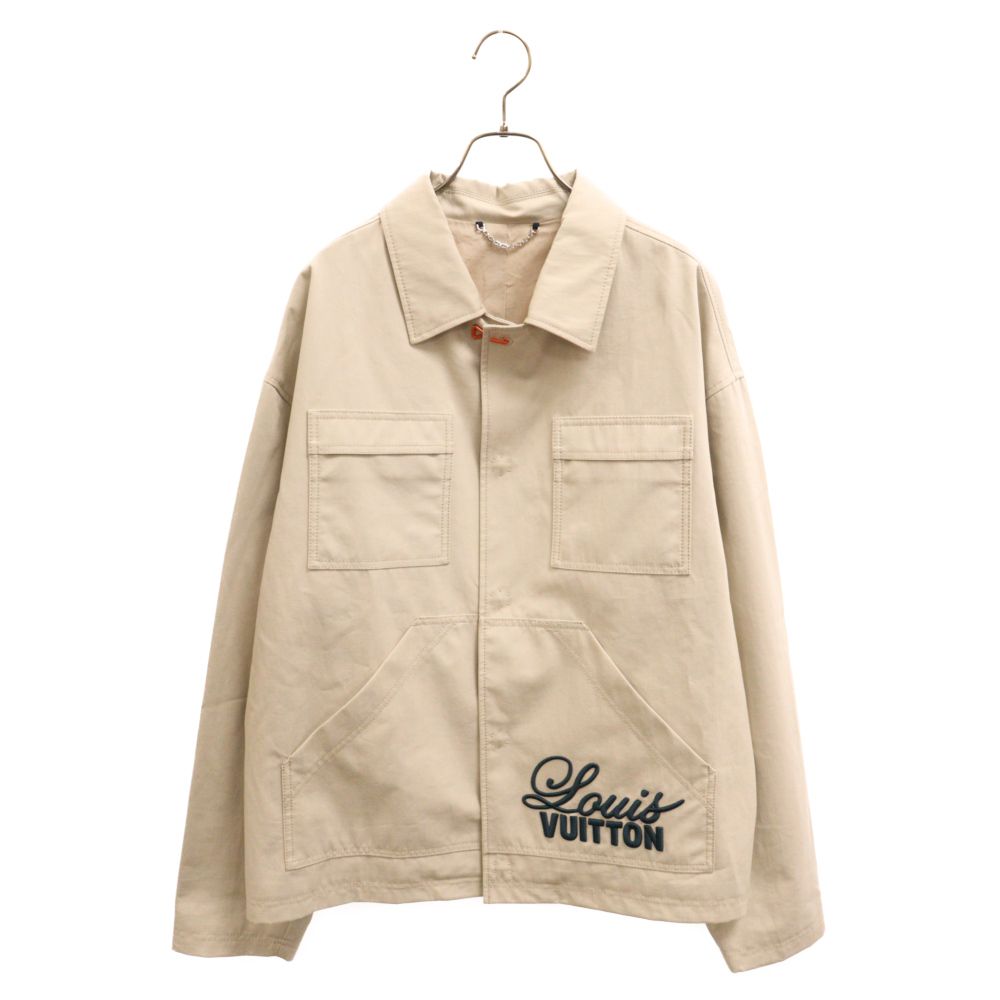 LOUIS VUITTON (ルイヴィトン) 22AW オレンジピン ロゴ刺繍ワーク 