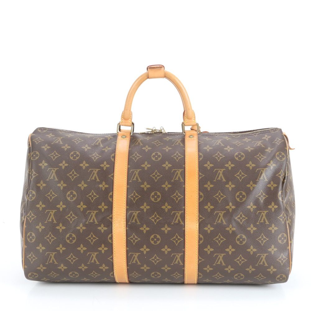 ルイヴィトン モノグラム キーポル 50 M41426 レザー ボストン バッグ 出張 旅行 トート ビジネス 紳士 A4 メンズ RRE CU22-1 WWW_KARIMZIABAT_FR