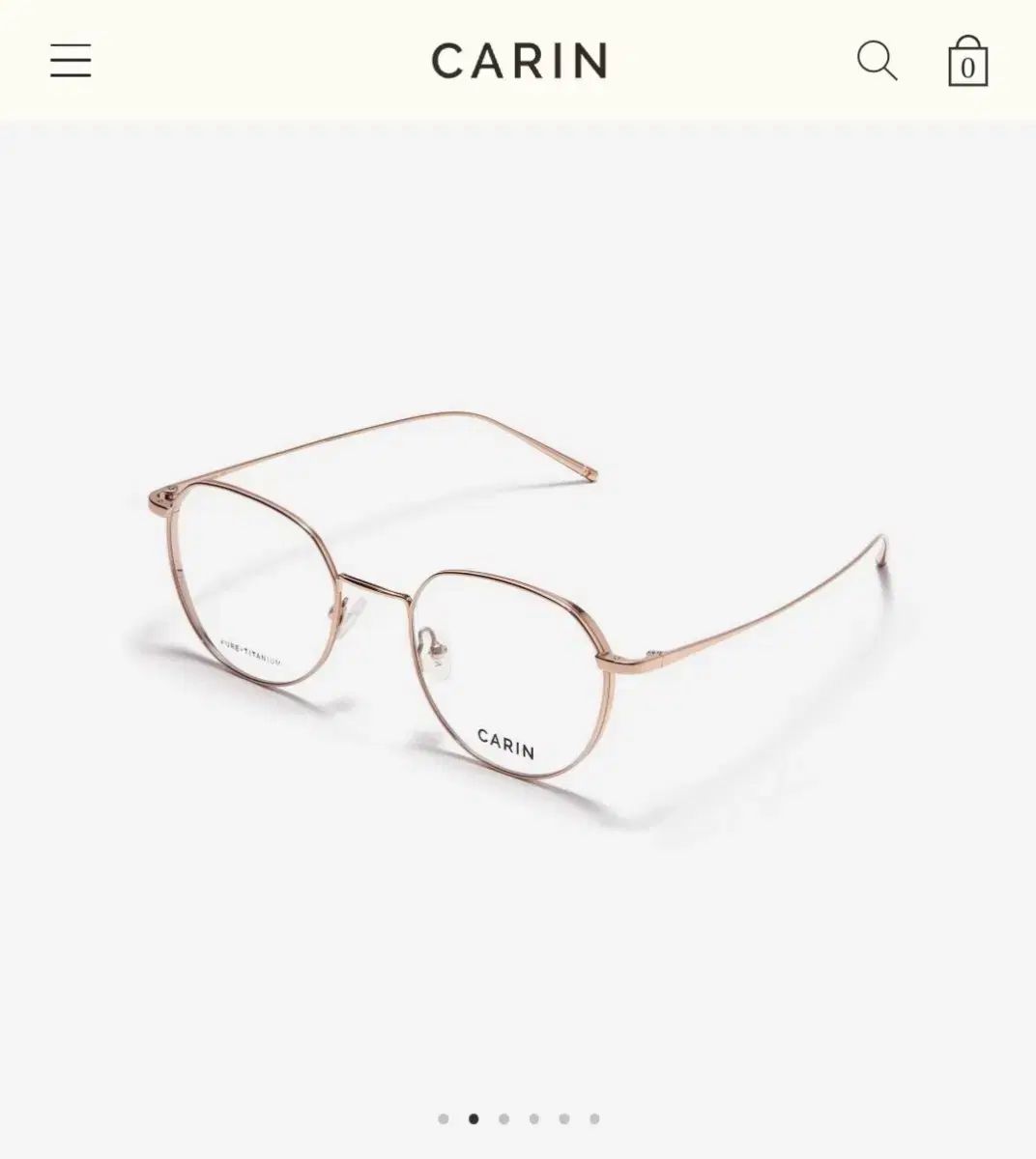 CARIN(カリン) Gus P c3 ブルーライト 遮断 メガネフレーム
