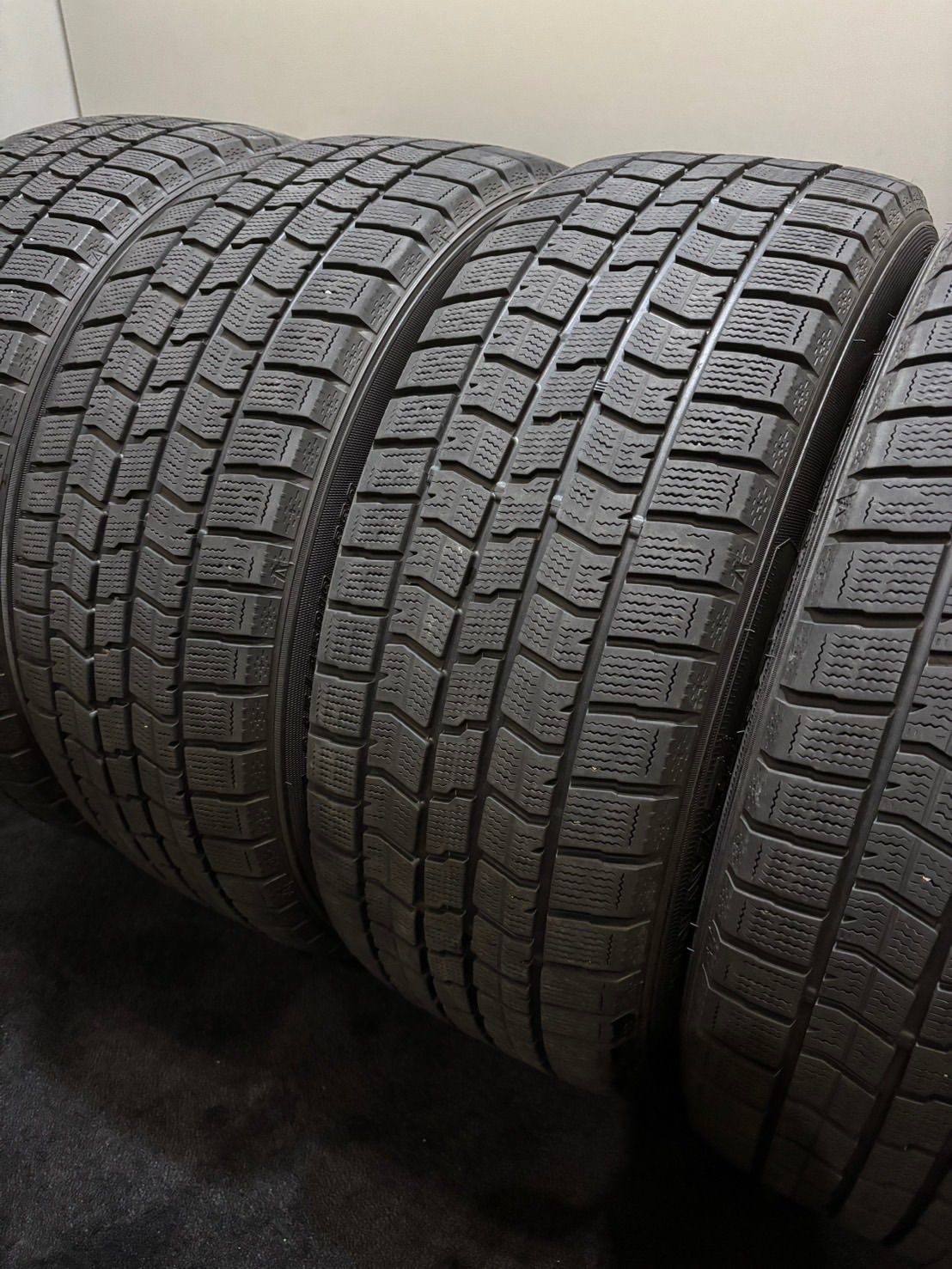 245|45R19 GOODYEAR|ICENAVI 7 18年製 スタッドレス 4本 アルファード ヴェルファイア A7 南9-J467