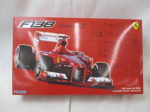 FUJIMI - フジミ 1/20  フェラーリ F138 未開封品 未組立 プラモデル フジミ 1/20 フェラーリ F138 中国グランプリ