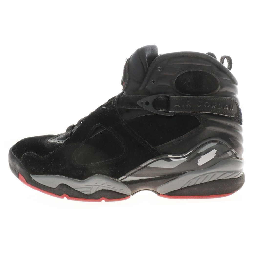 NIKE (ナイキ) AIR JORDAN 8 RETRO BLACK CEMENT 305381-022 NIKE (ナイキ) AIR JORDAN 8 RETRO BLACK CEMENT 305381-022