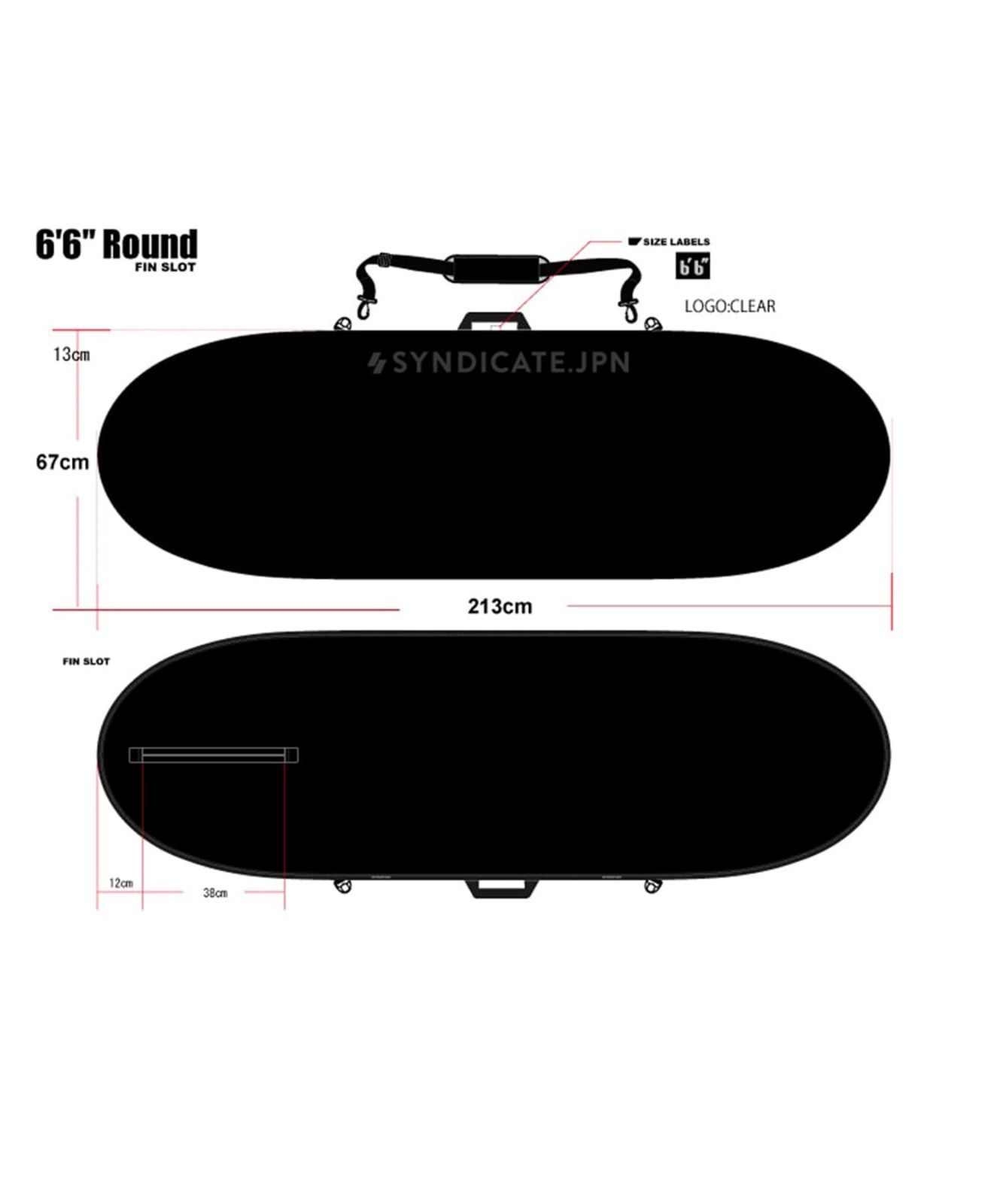 SYNDICATE JPN シンジケート BOARD BAG ほどけ SHORT 6'7