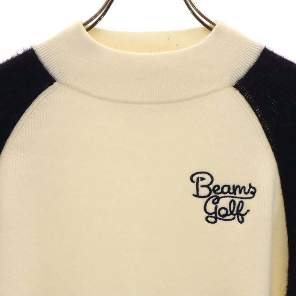 BEAMS GOLF シャギースリーブニット　長袖　サイズM BEAMS GOLF シャギースリーブニット 長袖 サイズM BEAMS GOLF