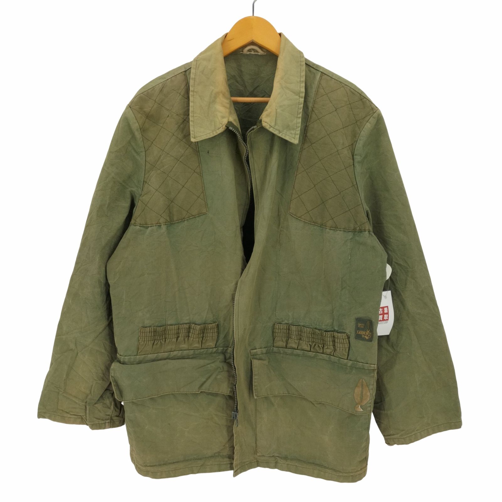 ユーズドフルギ USED古着 {{LEDER TYS}} 70-80S フランス製 ジップ 