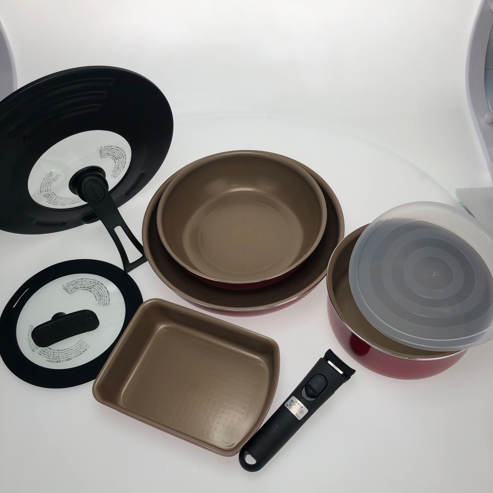 エバークック　フライパン8点セット　着脱　オール熱源対応 Amazon.co.jp: エバークック フライパンセット 8点セット 【ミニ