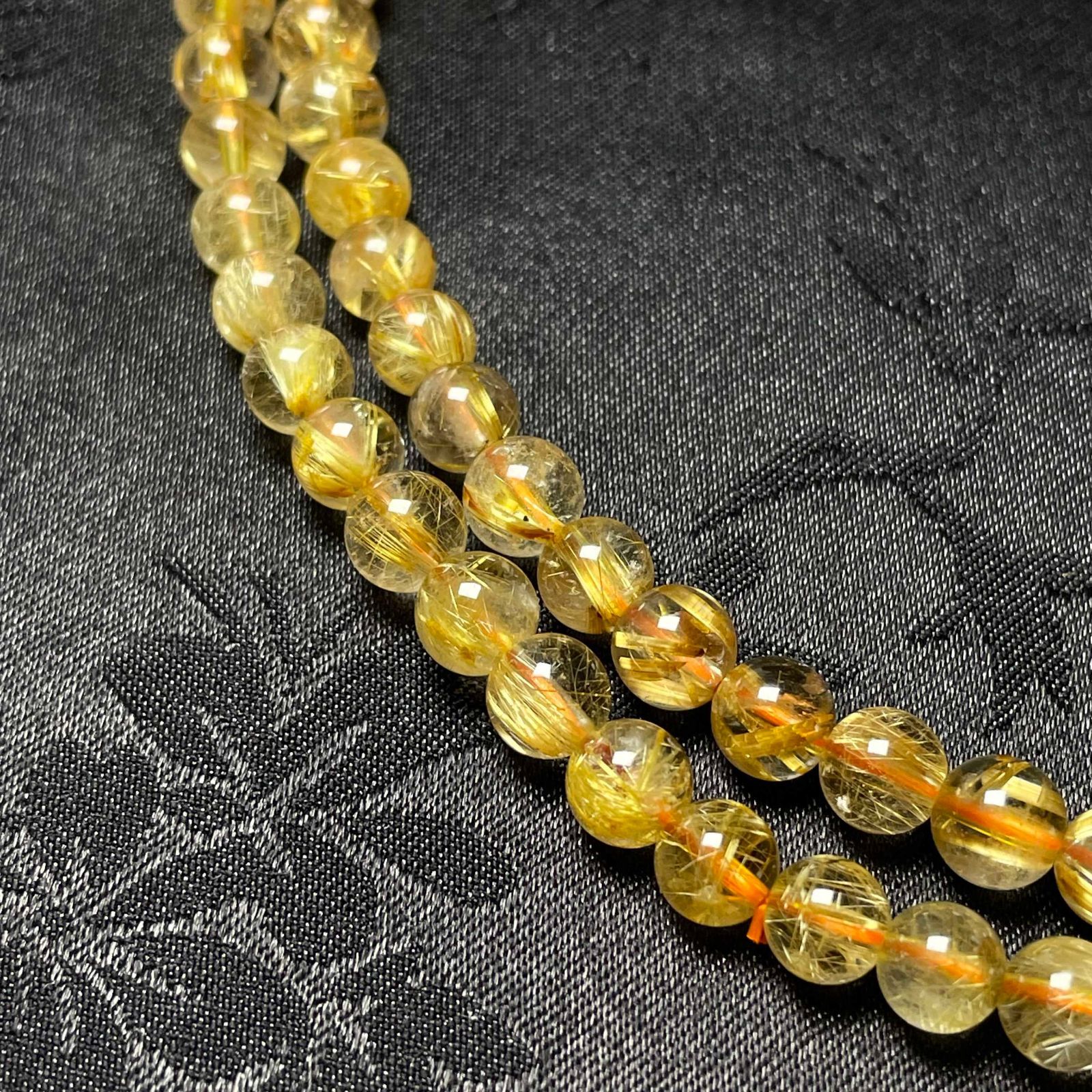 3本巻きブレスレット パワーストーン