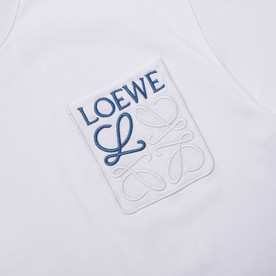 LOEWE Ｔシャツ 半袖 春 夏 秋 通気性 並行輸入品 トップス プルオーバー メンズ レディース 男女兼用 カジュアル ストリートファッション  Y14