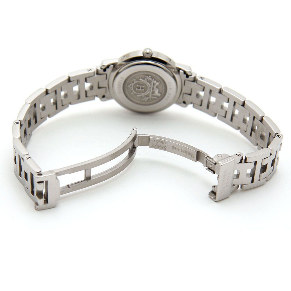 中古良品】エルメス 腕時計 クリッパーナクレ CL4.230 12P ダイヤ 