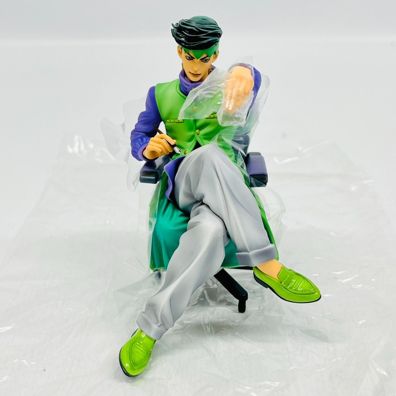 △ジョジョ　岸部露伴 メモホルダー フィギュア　千値練 ディ・モールト ベネ ディ・モールト ベネ ジョジョの奇妙な冒険ダイヤモンドは砕け
