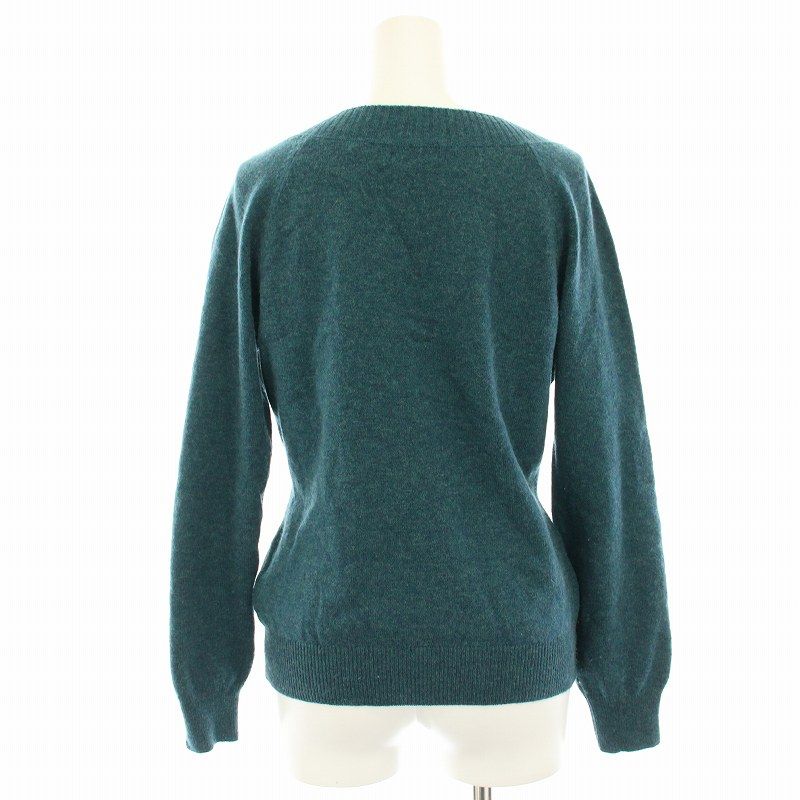 マーガレットハウエル ニットセーター　カーキ　GEELONG MARGARET HOWELL（マーガレットハウエル）の「LINEN COTTON