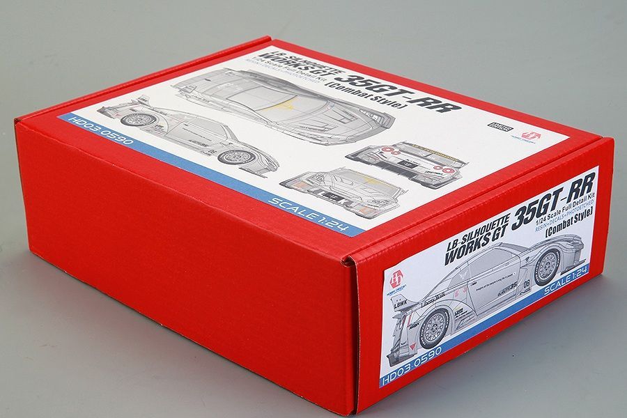 40%OFF ホビーデザイン HD03-0590 1|24 LB-Silhouette Works GT 35GT-RR Combat Style トランスキット レジン エッチングパーツ デカール メタルホイール メタルパーツ メタルロゴ