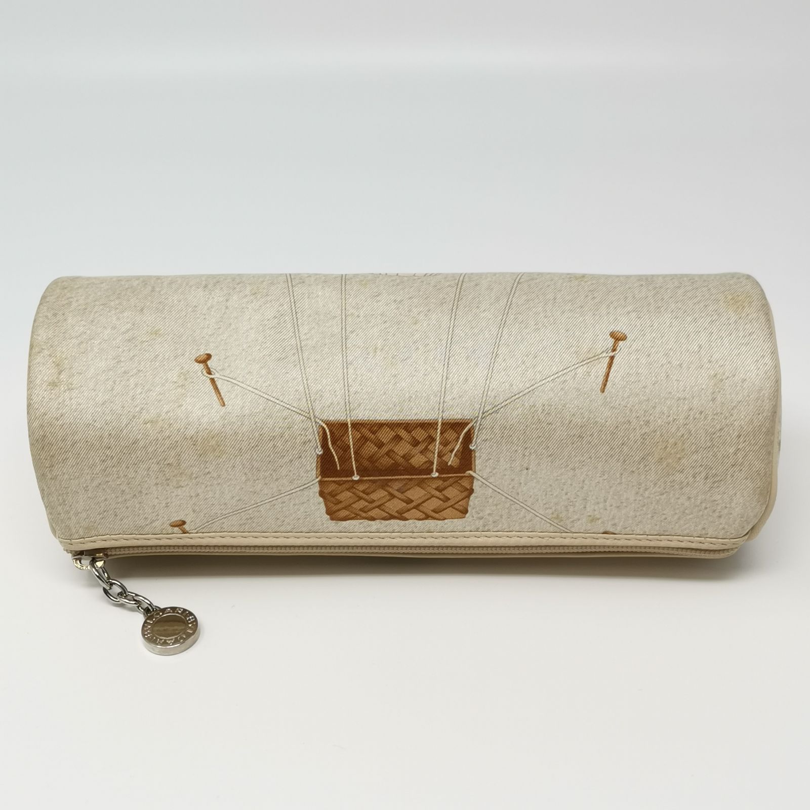 ブルガリ BVLGARI ポーチ 筒形ポーチ 化粧ポーチ 汚れあり 中古品 管理