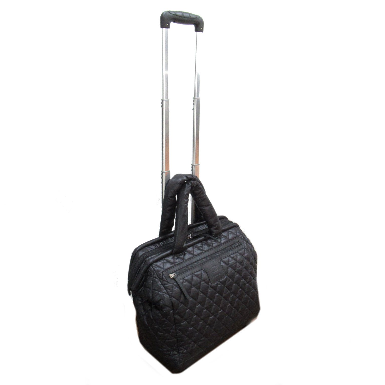 【激レア限定品】CHANEL シャネル　コココクーン　キャリーバッグ【全面本革】 中古・古着通販】CHANEL (シャネル) コココクーンキャリーバッグ