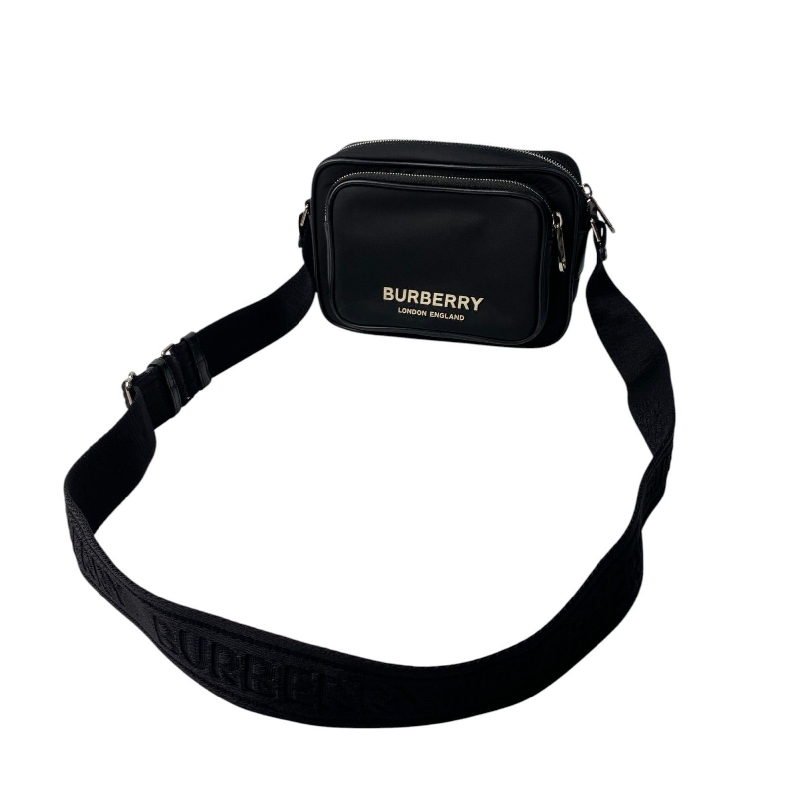 【美品】BURBERRY バーバリー ショルダーバッグ カメラバッグ メンズ BURBERRY バーバリーショルダーバッグ メンズ レディース ロゴ