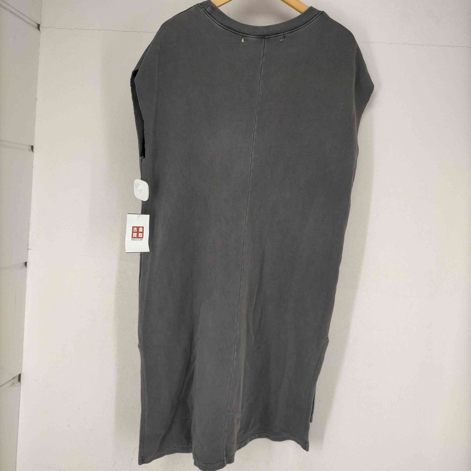 ユーズドフルギ USED古着 ダメージ加工 ガーメントダイノースリーブ 