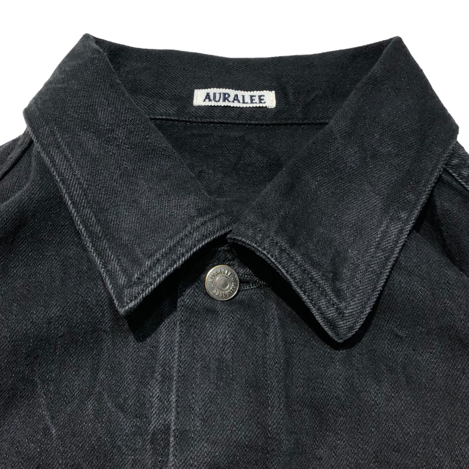 AURALEE(オーラリー) 23SS Selvedge Faded Light Denim Blouson 