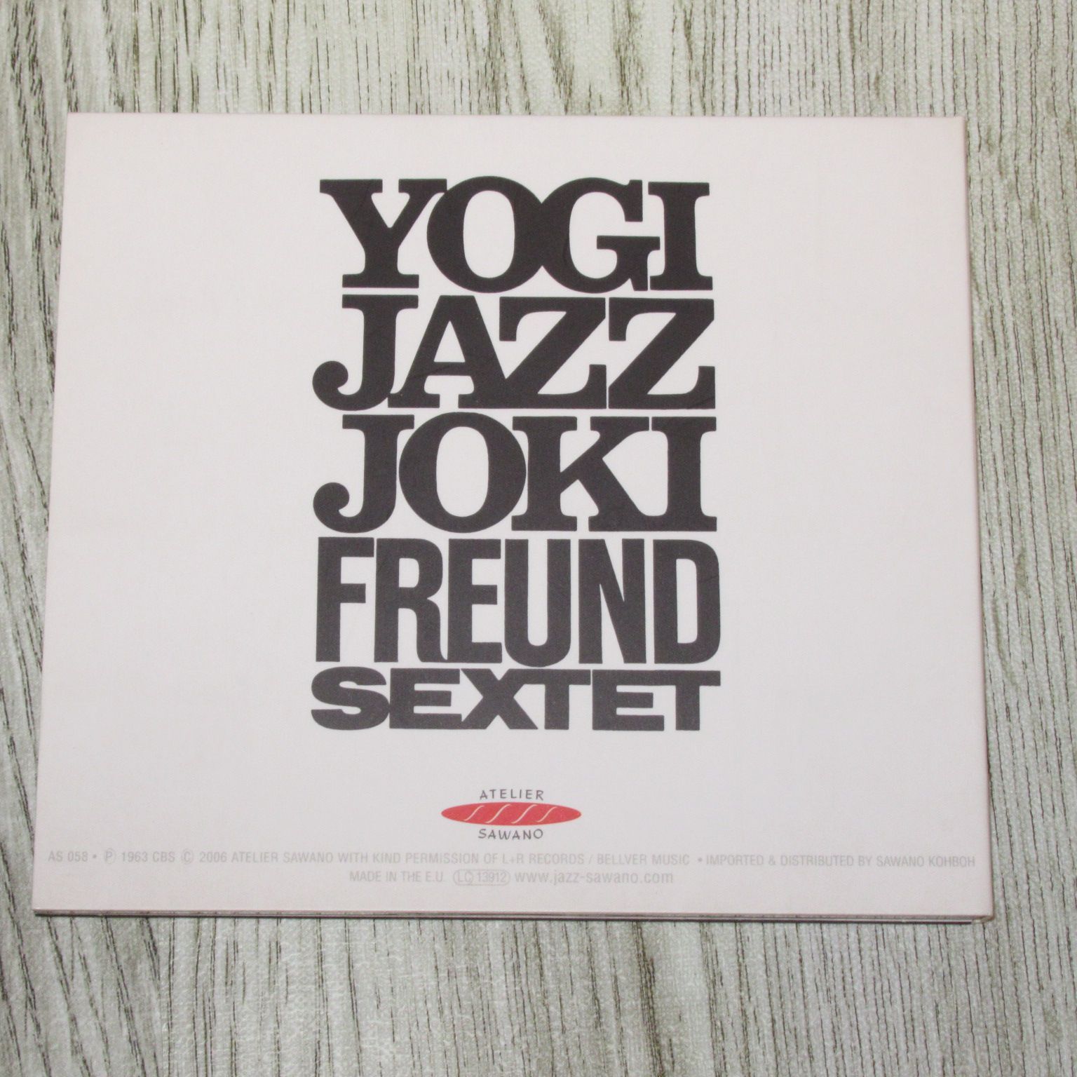 YOGI JAZZ/ヨキ・フロイント・セクステット Jazz Joki Freund レコード